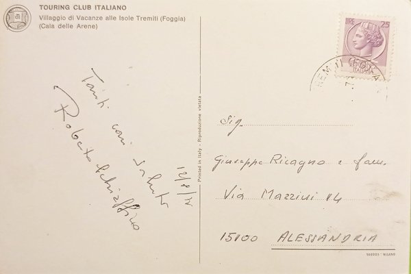 Cartolina - Villaggio di Vacanza alle Isole Tremiti ( Foggia …