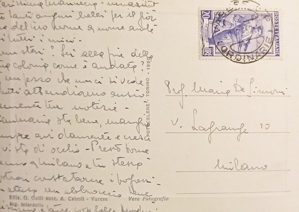 Cartolina - Porto Ceresio ( Lago di Lugano ) - …