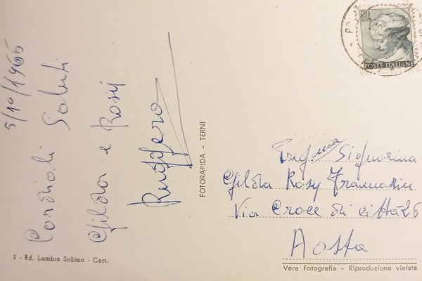 Cartolina - S. Ferdinando di Puglia - Scorcio panoramico - …