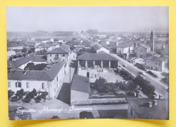 Cartolina Spinetta Marengo Panorama 1950