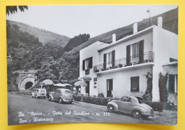 Cartolina Da Maria Vetta Del Turchino Bar Ristorante 1959
