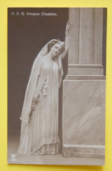 Cartolina Principessa Elisabetta 1910