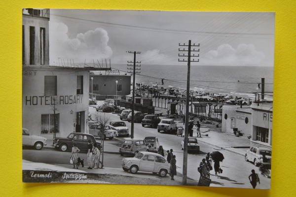 Cartolina Termoli Spiaggia 1960