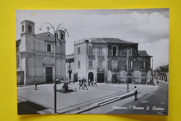 Cartolina Cittanova Piazza S. Cosimo 1960