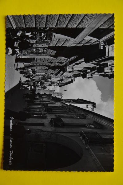 Cartolina Oristano Corso Umberto 1954