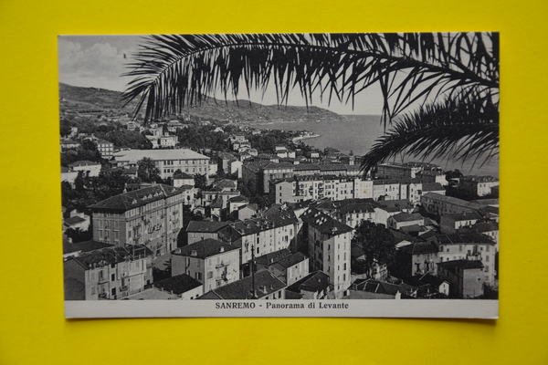 Cartolina Sanremo Panorama Di Levante1960