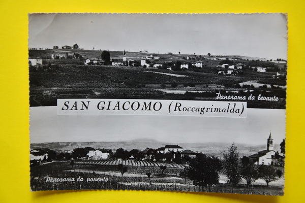 Cartolina San Giacomo Roccagrimalda 1935