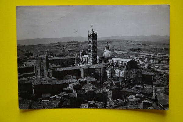 Cartolina Siena Panorama 1960