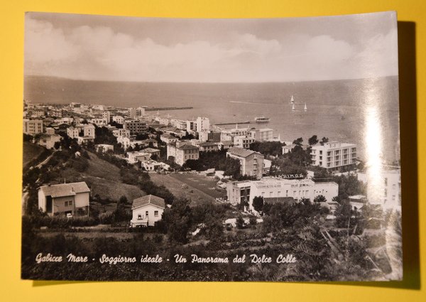 Cartolina Galicee Mare Soggiorno Ideale Panorama Dolce Colle 1950