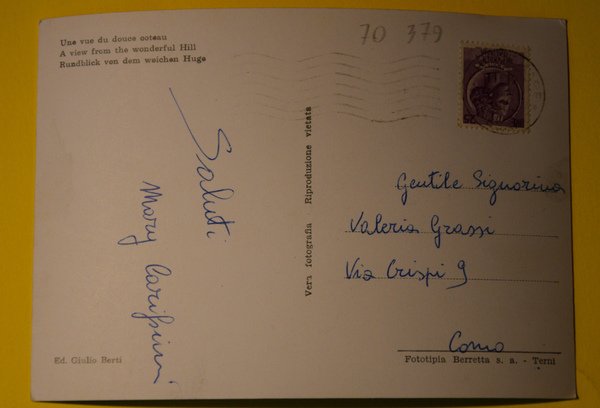 Cartolina Galicee Mare Soggiorno Ideale Panorama Dolce Colle 1950
