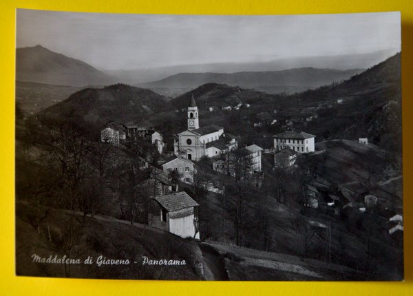 Cartolina Maddalena Di Giaveno Panorama 1950