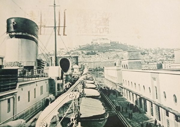Cartolina - Napoli - La nuova Stazione Marittima vista dal …