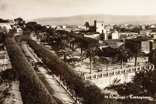 Cartolina - Cagliari - Terrapieno - 1950 ca.