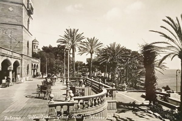 Cartolina - Palermo - Villa Igea - Grand Hotel - …