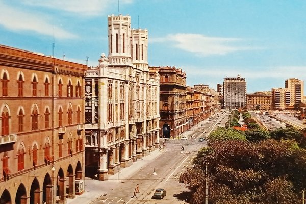Cartolina - Cagliari - Via Roma - 1973