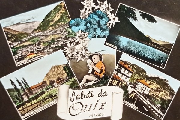 Cartolina - Saluti da Oulx - Vedute diverse - 1960 …