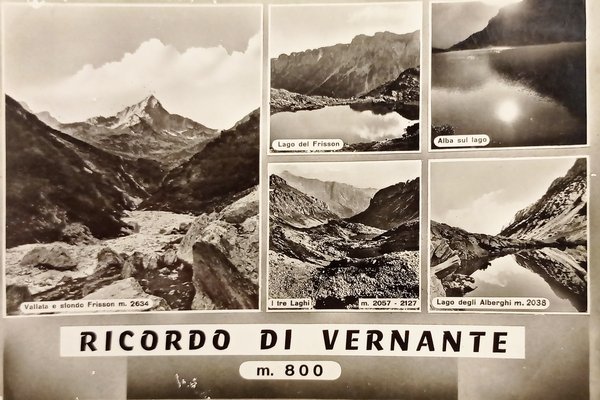 Cartolina - Ricordo di Vernante - Vedute diverse - 1959