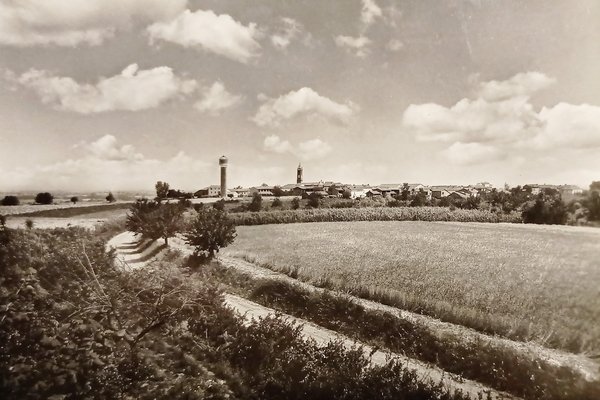Cartolina - Carentino - Acquedotto e Panorama - 1965