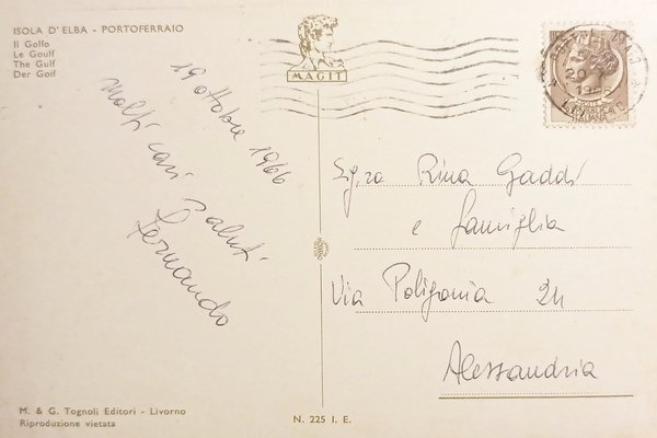 Cartolina - Isola d'Elba - Portoferraio - Il Golfo - …