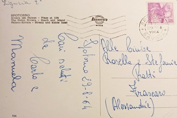 Cartolina - Spotorno - Riviera delle Palme - Spiaggia e …
