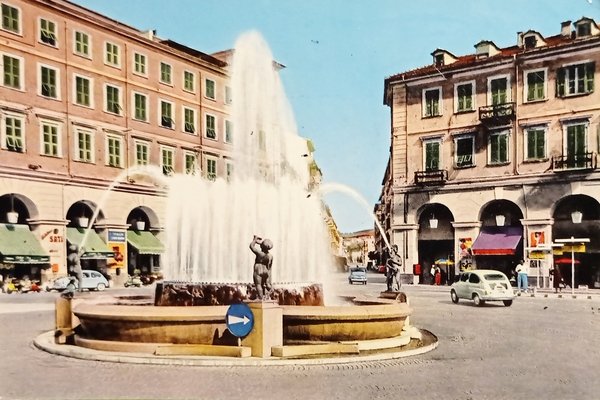 Cartolina - Riviera dei Fiori - Imperia - Fontana Luminosa …