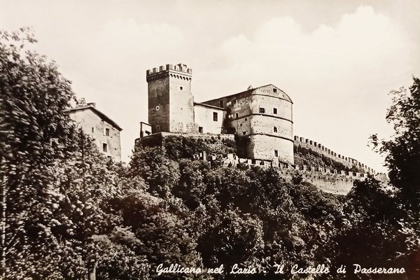 Cartolina - Gallicana nel Lazio - Il Castello di Passerano …