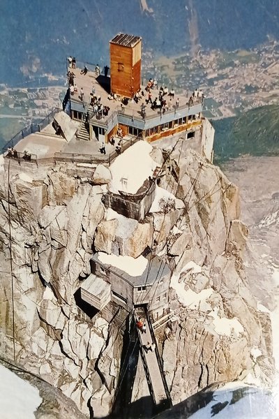 Cartolina Francia - Chamonix - Mont Blanc - Terrasse a …