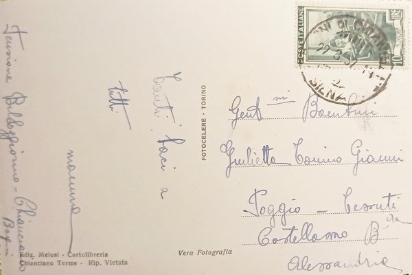 Cartolina - Chianciano Terme - Panorama dal Parco S. Elena …