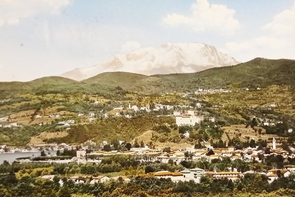 Cartolina - Taino - Panorama - Sullo sfondo il Monte …