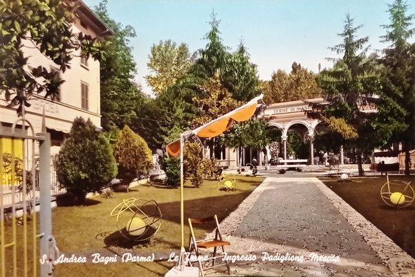 Cartolina - S. Andrea Bagni ( Parma ) - Le …