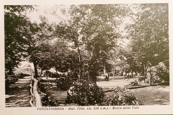 Cartolina - Fontanigorda - Stazione Climatica - Bosco delle Fate …
