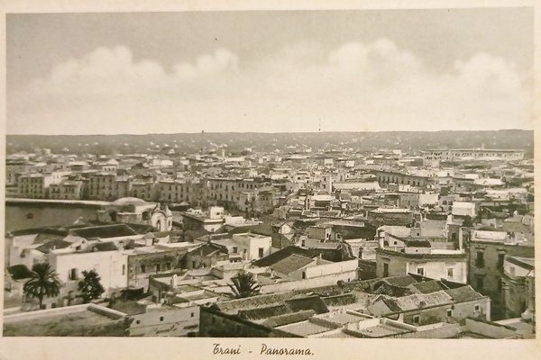 Cartolina - Trani - Panorama - 1925 ca.