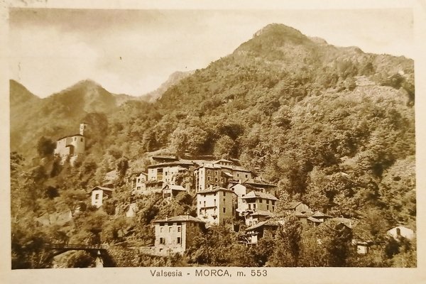 Cartolina - Valsesia - Morca - 1955