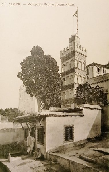 Cartolina Coloniale - Alger - Mosquee Sidi-Abderrahman - 1900 ca.