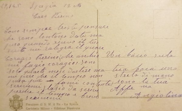 Cartolina - La Spezia - Viale Mazzini - 1914 ca.