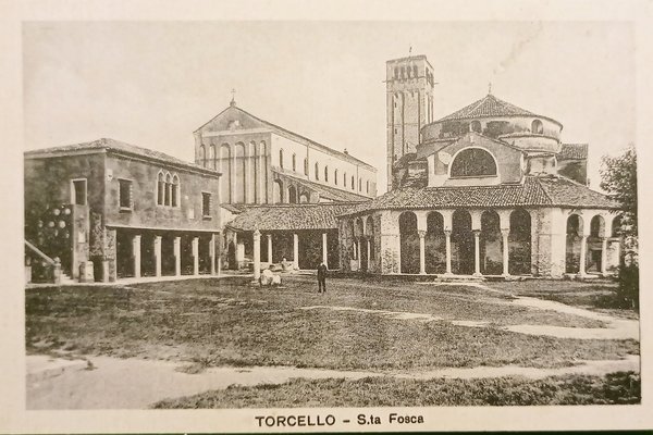 Cartolina - Torcello - Chiesa di Santa Fosca - 1930 …