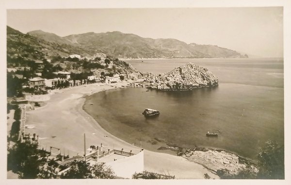 Cartolina - Taormina - Bagni Mazzaro - 1935 ca.