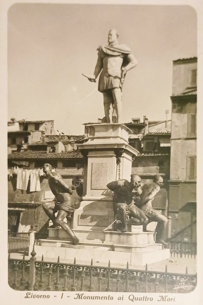 Cartolina - Livorno - Monumento ai Quattro Mori - 1925 …