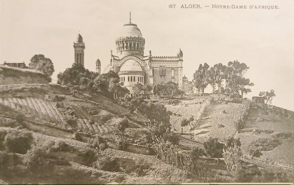 Cartolina - Algeria - Notre-Dame d'Afrique - 1910 ca.