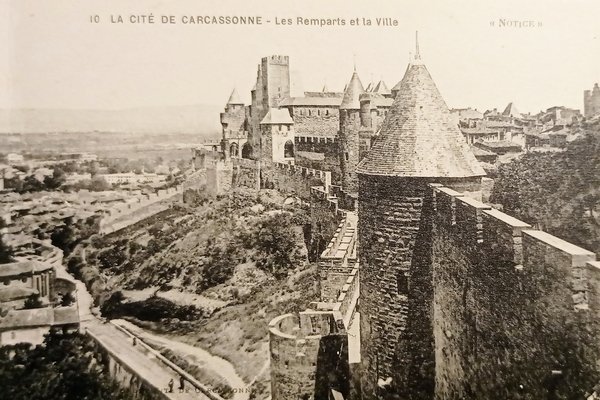 Cartolina Francia - La Cité de Carcassonne - Les Remparts …