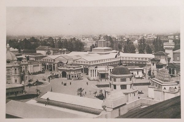 Cartolina - Foire de Milan - Le Pavillon des Cinq …