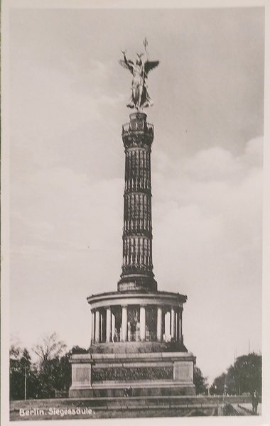 Cartolina - Berlin - Siegessäule - 1930 ca.