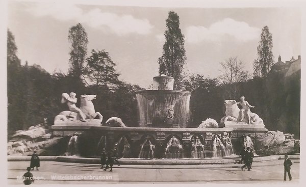 Cartolina - Germania - München - Wittelsbacher Brunnen - 1930 …