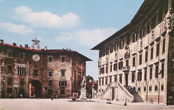 Cartolina - Pisa - Piazza dei Cavalieri - Scuola Normale …