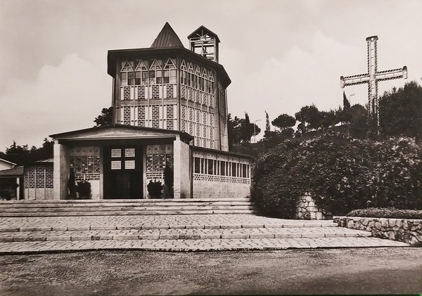 Cartolina - Larderello ( Pisa ) - Chiesa Parrocchiale - …