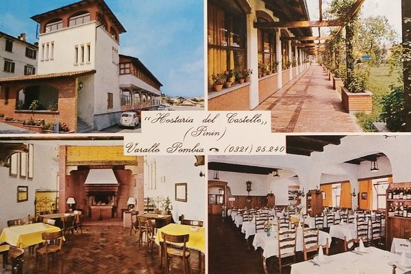 Cartolina - Hosteria del Castello ( Pinin ) - Varallo …