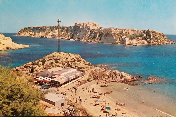 Cartolina - Isole Tremiti (Foggia) - Spiaggia delle Arene e …