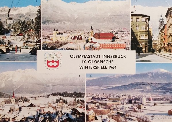 Cartolina - Olympiastadt Innsbruck - IX^ Olympische - Winterspiele - …
