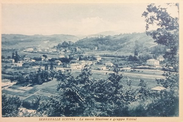 Cartolina - Serravalle Scrivia - La nuova Stazione e Gruppo …