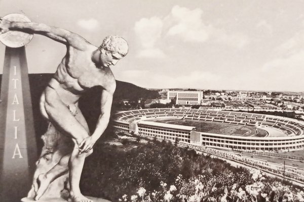 Cartolina - Roma - Stadio Olimpico - 1961